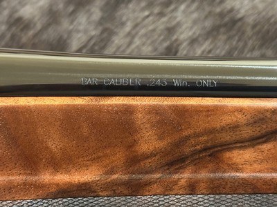 NEW BROWNING BAR MK 4 MEDALLION 243 WINCHESTER 22