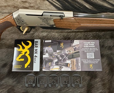 NEW BROWNING BAR MK 4 MEDALLION 243 WINCHESTER 22