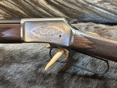 NEW BROWNING BL-22 FIELD GRADE II 22LR NICKEL ENGRAVED, WALNUT, 20
