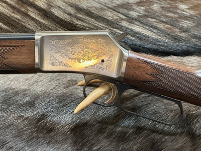 NEW BROWNING BL-22 FIELD GRADE II 22LR NICKEL ENGRAVED, WALNUT, 20