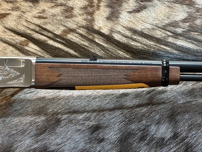 NEW BROWNING BL-22 FIELD GRADE II 22LR NICKEL ENGRAVED, WALNUT, 20