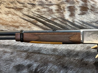 NEW BROWNING BL-22 FIELD GRADE II 22LR NICKEL ENGRAVED, WALNUT, 20