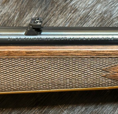 NEW BROWNING BL-22 FIELD GRADE II 22LR NICKEL ENGRAVED, WALNUT, 20