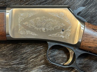 NEW BROWNING BL-22 FIELD GRADE II 22LR NICKEL ENGRAVED, WALNUT, 20