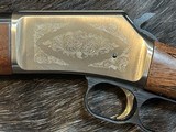 NEW BROWNING BL-22 FIELD GRADE II 22LR NICKEL ENGRAVED, WALNUT, 20