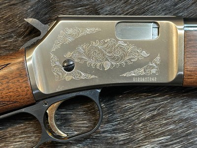 NEW BROWNING BL-22 FIELD GRADE II 22LR NICKEL ENGRAVED, WALNUT, 20