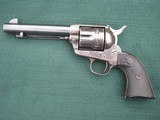 Colt 1st Gen SAA U.S. N.Y. Militia .44-40 5 1/2" 1887 Kopec & Colt letter Heiser 7th Cav#120985 EXC - 1 of 15