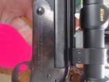 Like new Harrington and Richardson ultra rifle 308 with Nikon pro staff 3x9 scope laminated stock - 6 of 9