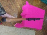 Like new Harrington and Richardson ultra rifle 308 with Nikon pro staff 3x9 scope laminated stock - 4 of 9
