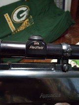 Like new only fired 3x Remington model 742 30-06 with redfield wide field 2-7 scope with factory covers - 6 of 15