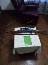 Like new only fired 3x Remington model 742 30-06 with redfield wide field 2-7 scope with factory covers - 2 of 15