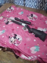 Brand new unfired CVA scout 6.5creedmore with brand new Simmons pro target 3-9-40 scope - 1 of 11