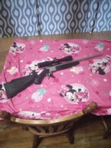 Brand new unfired CVA scout 6.5creedmore with brand new Simmons pro target 3-9-40 scope - 2 of 11