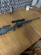 Unfired bergara premier hmr-pro heavy barrel 6.5 creedmore with Leupold vx-5hd 2-10-42 scope - 3 of 15