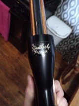 Take a look at this 1976 made unfired weatherby mark v deluxe in 300 weatherby magnum they don't get any nicer !!!!!! - 7 of 14