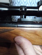 Take a look at this 1976 made unfired weatherby mark v deluxe in 300 weatherby magnum they don't get any nicer !!!!!! - 14 of 14