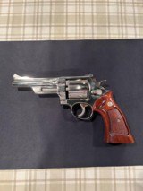 Smith and Wesson Model 27-2 5” Nickel Revolver - 2 of 11