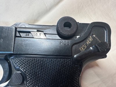 1941 byf 41 Mauser P08 Luger “Black Widow” - 98% condition - Complete matching numbers - Image 6 of 9