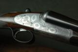 Boss 12 Bore Sidelock Ejector – Rare Round Body Action with Boss Patent Single Trigger and Sumner Engraving - 4 of 10