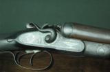 Charles Boswell 12 Bore Bar Action Pigeon Hammergun with Damascus Barrels - 2 of 11