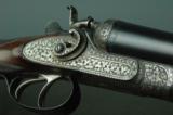 Francotte 12 Gauge Hammergun with Exquisite Engraving - 1 of 10