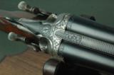 Francotte 12 Gauge Hammergun with Exquisite Engraving - 4 of 10