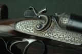 Francotte 12 Gauge Hammergun with Exquisite Engraving - 6 of 10