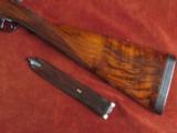 John Dickson & Son 12 Bore Round Action Ejector with Exquisite Engraving - 4 of 8