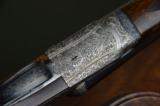 AyA Model 53 Sidelock in 20 Gauge with Fabulous Engraving and Wood - 28" Barrels and Long Stock - 2 of 9