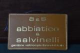 A&S Abbiatico & Salvinelli Leather Case Label - Vintage and Genuine - FAMARS - 1 of 3
