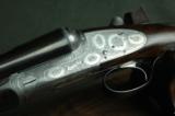Boss 12 Bore Sidelock Ejector – Rare ROUND BODY Action with Boss Patent Single Trigger and Sumner Engraving - 3 of 10