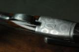 Boss 12 Bore Sidelock Ejector – Rare ROUND BODY Action with Boss Patent Single Trigger and Sumner Engraving - 2 of 10