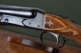 Winchester Model 21 Pigeon Gun with 32” Vent Rib Barrels and Dockweiler Stock with Elaborate Fleur De Lis Checkering - 12 of 13