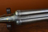 W.W. Greener G60 Royal with 30” Original Damascus Barrels – Great Engraving – Highly Figured and Carved Stock - 10 of 15
