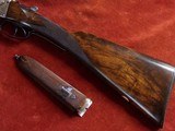 AJ Russell 12 bore Box Lock Ejector Light Pigeon/Game Gun With 30" Nitro Damascus Barrels - 4 of 9