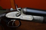 Wm. Cashmore 12 Bore Hammer Pigeon Gun with 30” Whitworth Steel Barrels and Original 3” Chambers – Beautiful English Walnut – Cased with Accessories - 2 of 15