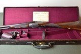 Henry Atkin (From Purdey's) 12 bore Sidelock Ejector Gun – Outstanding Engraving – Cased with Accessories - 9 of 10