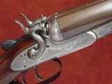 Alexander Henry 12 bore Bar Action Hammergun with 30” Highly Figured Nitro Damascus Barrels - 1 of 8