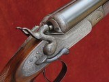 J Blanch & Son 12 Bore Bar-Action Hammergun – Gorgeous Engraving - 2 of 8