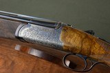 B. Rizzini O/U Round Body 20 Gauge O/U with Full Coverage Engraving, Gorgeous Wood, and 29-1/4” Barrels – No. 2 of a Pair - 14 of 14