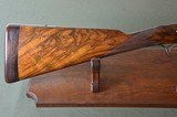 Alfred Lancaster 12 Bore Boxlock Non-Ejector with Sidelever and 29” Nitro Damascus Barrels - 5 of 15