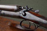 James MacNaughton 12 Bore Back Action Hammer Gun with Beautiful Nitro Proofed Damascus Barrels and Very Stout Wood - 1 of 9