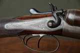 James MacNaughton 12 Bore Back Action Hammer Gun with Beautiful Nitro Proofed Damascus Barrels and Very Stout Wood - 4 of 9