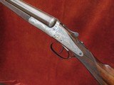 J Blanch & Son 12 Bore Back Action Sidelock Ejector – Beautifully Engraved - 11 of 12