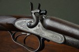 F. H. Holmes 12 Bore Bar Action Hammer Gun with 30” Nitro Damascus Barrels and Highly Figured French Walnut Stock - 4 of 11