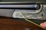 Merkel 147EL 20 Gauge Boxlock Ejector with 30” Barrels, Highly Figured Stock and Long Length of Pull – Profusely Game Scene Engraved by Bettina Lenk - 10 of 12