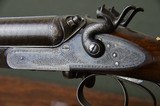 Handsome and Rare – W.R. Pape 16 Bore Barlock Hammer Gun with 30” Highly Figured Damascus Barrels and Unique Sidelever Opening - 12 of 13