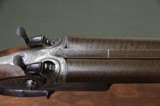 Handsome and Rare – W.R. Pape 16 Bore Barlock Hammer Gun with 30” Highly Figured Damascus Barrels and Unique Sidelever Opening - 11 of 13