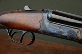 SKB Estate 20 Gauge Bird Gun with 28” Barrels, Double Triggers, and Long Length of Pull– Excellent - 1 of 9