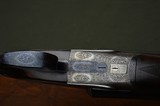 Wm. Evans 12 Bore Sidelock Ejector – Fully Engraved - Leather Cased with Accessories - 4 of 12